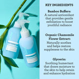 Bliss Fab Foaming Exfoliating Cleanser key ingredients